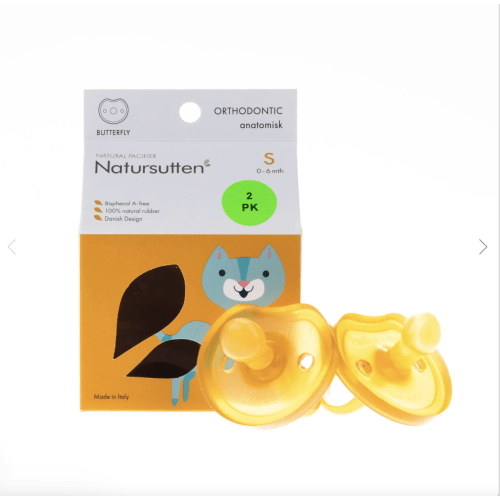 Natursutten Orthodontic Butterfly Shield Pacifier – Blooming Baby