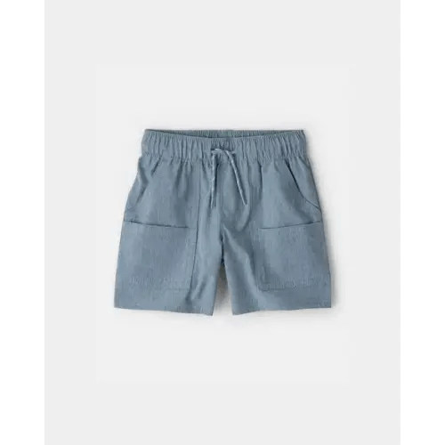 Baby Boy Woven Pocket Shorts - Blue - OshKosh B'gosh | Carter's
