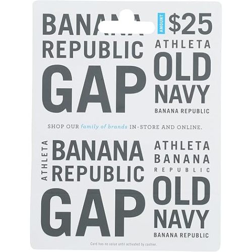 Gap Options (Multibrand) $25 Gift Card