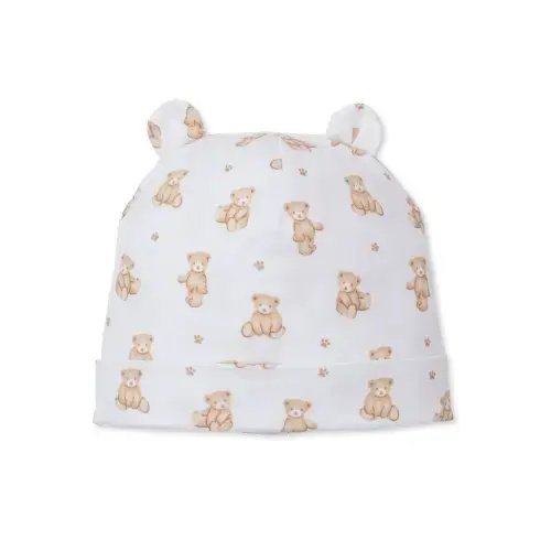 Printed Hat - Teddy Bear Time