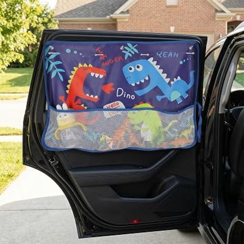 Car Window Shade for Baby, Blackout Car Shades, Critter Crew