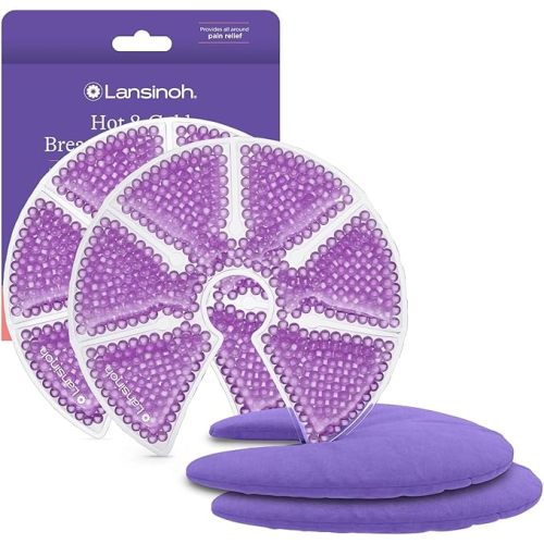 Lansinoh THERA Pearl 3-in-1 Hot or Cold Breast Therapy 2 Pack