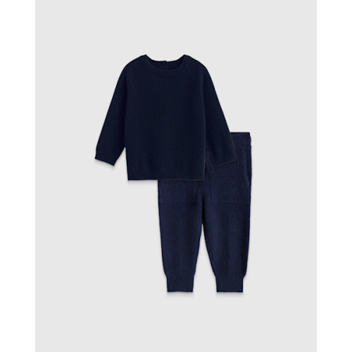 Kids & Baby Mongolian Cashmere Crewneck Set
