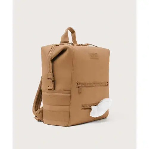 Indi Large Diaper & Bottle Bag in Camel
