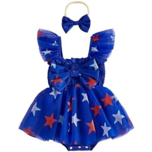 Halloween Baby Girl Outfit Infant Pumpkin Tutu Tulle Romper Dress