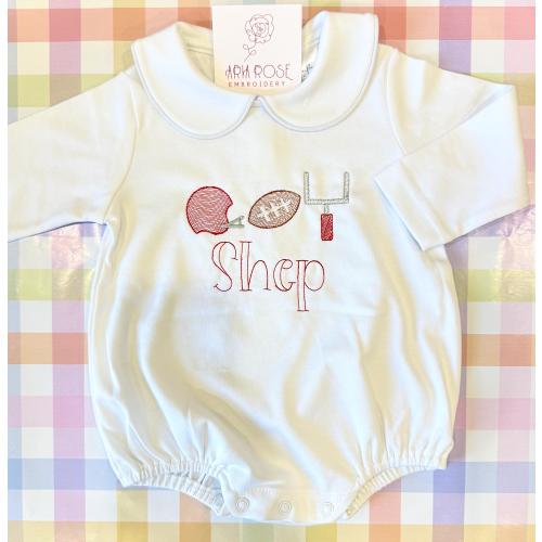 Boys Football Long sleeve bubble- BOY