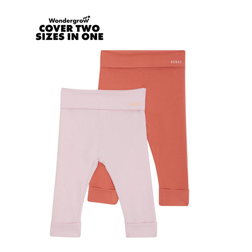 Bonds Wondergrow Legging 2 Pack | Baby Leggings | BW8QA