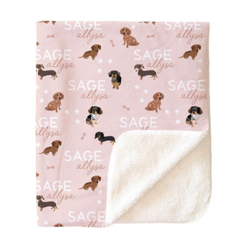 Personalized Kids Blankets | Dog Breeds