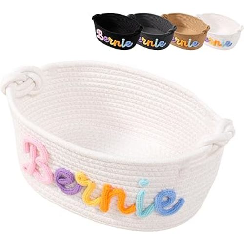 Personalized Handmade Baby Basket | Unique Keepsake Gift for Baby Showers & Easter | Toy & Clothing Storage