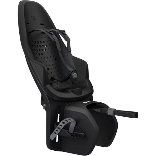 Thule Yepp 2 Mounted Child Bike seat, Adjustable footrests, 5-Point Harness and Easy to Mount Design
