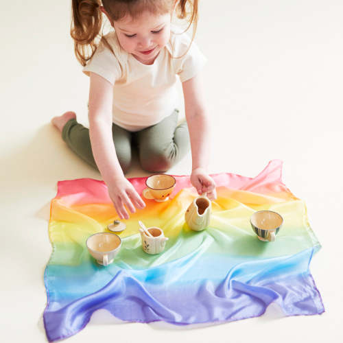 Mini Rainbow Playsilk | Shop Sarah's Silks