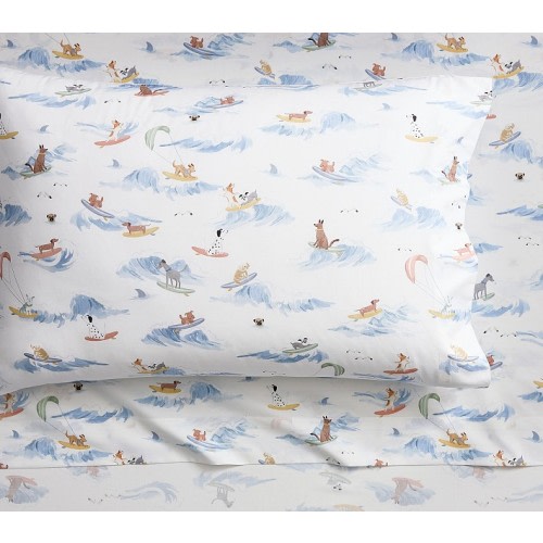 Surf Dogs Organic Cotton Sheet Set
