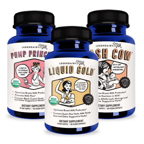 Bestseller Breast Milk Supplements Bundle Too! | Legendairy Milk
