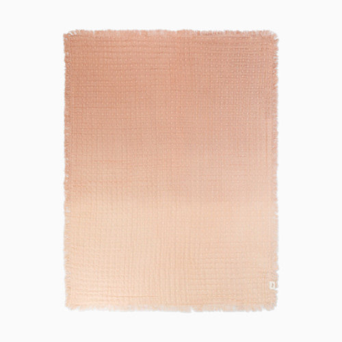 Multi-Layer Muslin Baby Blanket - Blush Ombre