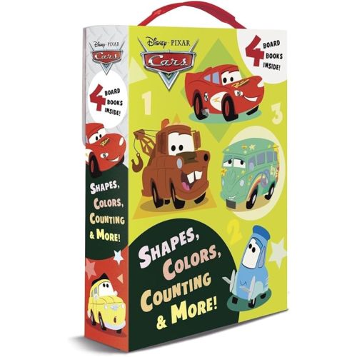 Shapes, Colors, Counting & More! (Disney/Pixar Cars) Board book – Picture Book, July 23, 2013