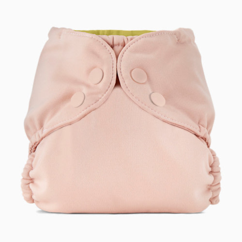 Recycled Diaper Cover (Outer) + Swim Diaper - Blush