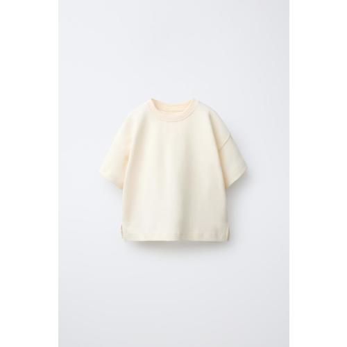 PLAIN INTERLOCK T-SHIRT - Pink / Lilac | ZARA United States