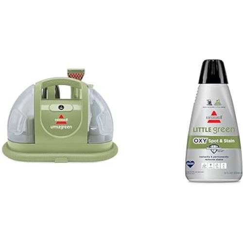 Amazon.com - BISSELL Little Green Multi-Purpose Portable Carpet and Upholstery Cleaner, Car and Auto Detailer, with Exclusive Specialty Tools, Green, 1400B - Carpet Steam Cleaners