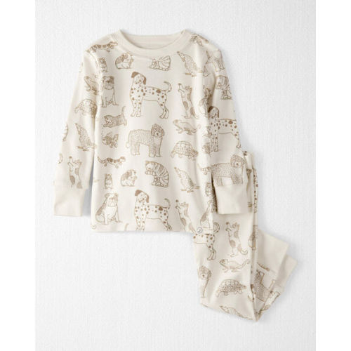 Baby Pet Print Organic Cotton 2-Piece Pajamas - Little Planet | Carter's