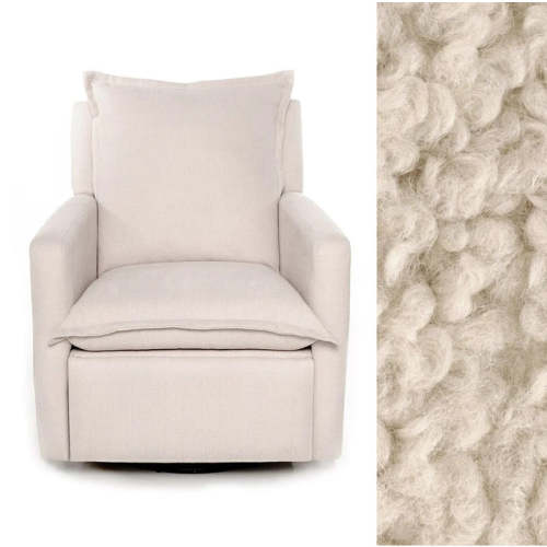 Oilo Flynn Power Recliner  - Sheepskin Linen