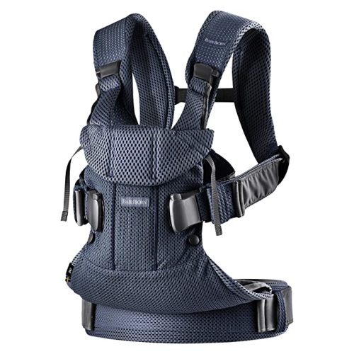 BabyBjörn Baby Carrier One Air, 3D Mesh, Navy Blue, One Size(Pack of 1)