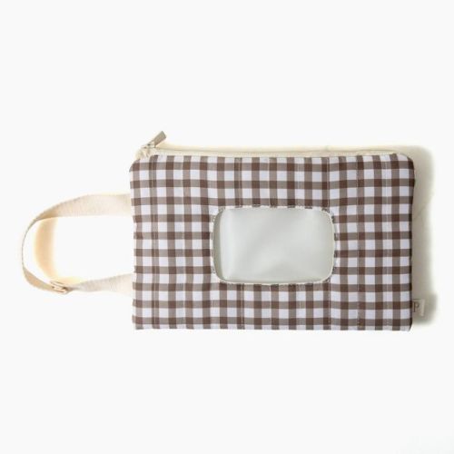 Picolette by Olivia Culpo Wipe Case - Chocolate Gingham