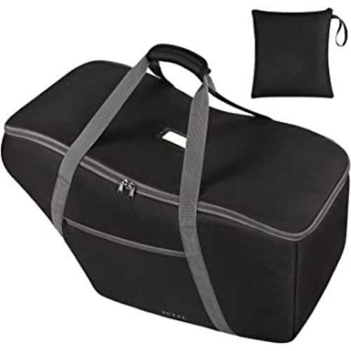 Car Seat Travel Bag Fit Graco SnugRide 35 Lite and Base, Chicco KeyFit 30 and Base, Car seat Bags for Air Travel, Padded Infant Carrier Bag with side pocket and Protective Feet, Extra small Bag