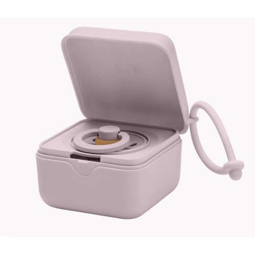 BIBS Pacifier Box - Dusky Lilac | Stylish Storage & Sterilizing – Bibsworld store US