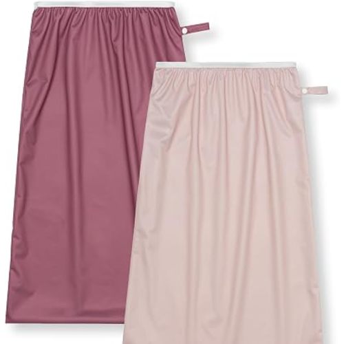 Nora's Nursery Waterproof Diaper Pail Liner | 2 Pack | With Strap For Pails