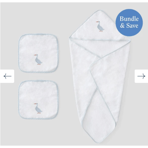 Personalized Baby Bath Bundle | Weezie Towels