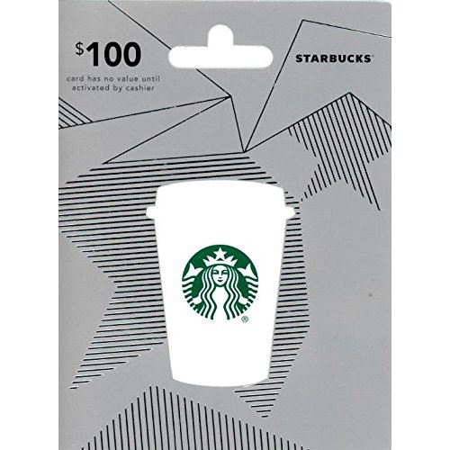 Starbucks Physical Gift Card | $100
