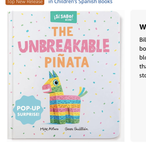 The Unbreakable Piñata: A Funny Interactive Book for Kids (with a Pop-Up Surprise!) (Si Sabo Bilingual Books for Kids)