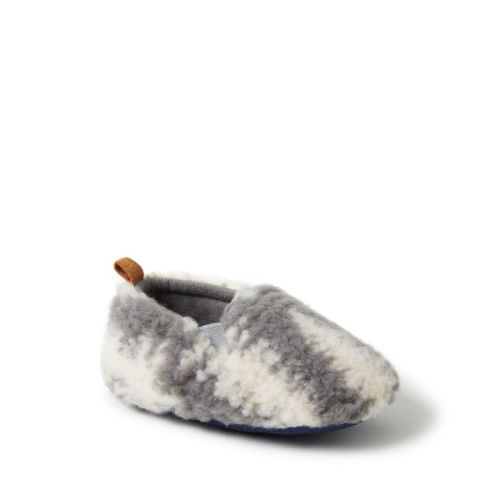 Dearfoams Baby Tree Pattern Closed Back Slippers