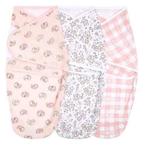 essentials wrap swaddles quick change 3 pack
