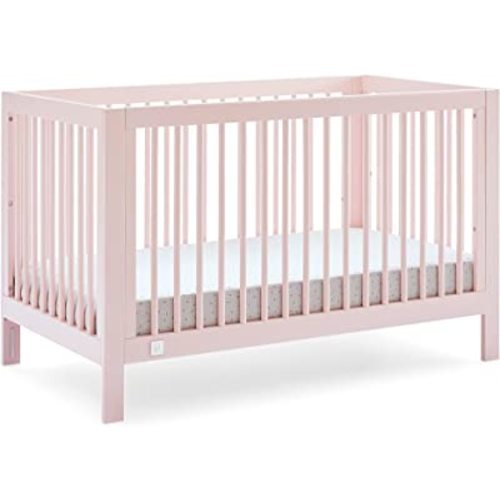 GAP babyGap Charlie 6-in-1 Convertible Crib - Greenguard Gold Certified, Blush Pink