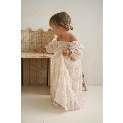Pippa Maxi (natural chiffon)