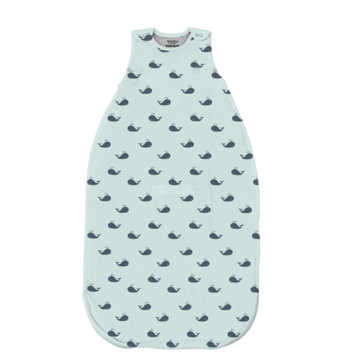 4 Season® Ultimate Baby Sleep Bag, Merino Wool & Organic Cotton, Whales
