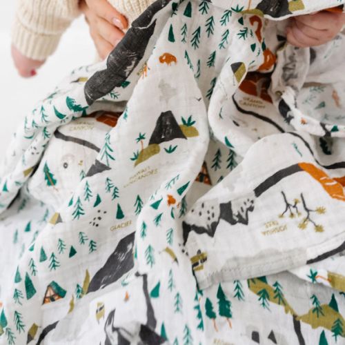 National Parks Swaddle (Mini Pattern)