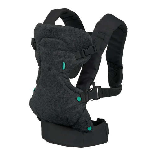 Flip 4-In-1 Convertible Baby Carrier - Black