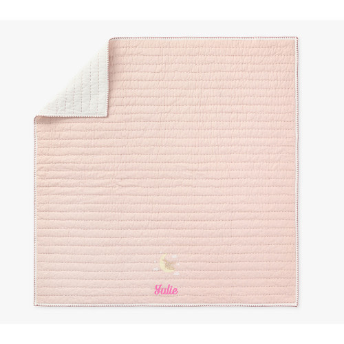 Animal Pickstitch Organic Baby Blanket