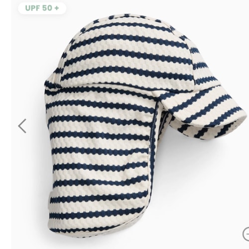 Midnight Wave Sunsafe Swim Hat Navy / 0 - 3 M