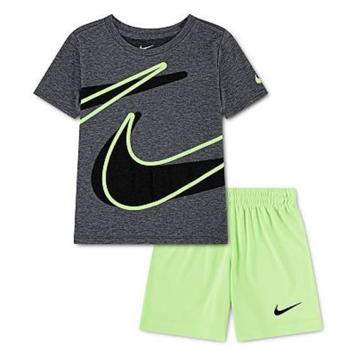 Baby & Toddler Boys Nike Dri-FIT Short Sleeve T-shirt & Shorts 2-Piece Set