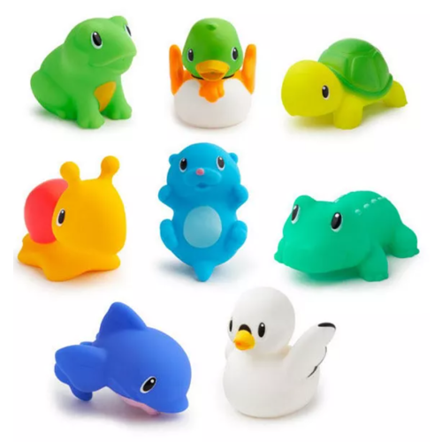 MUNCHKIN Animal Bath Squirts, 8 Pack