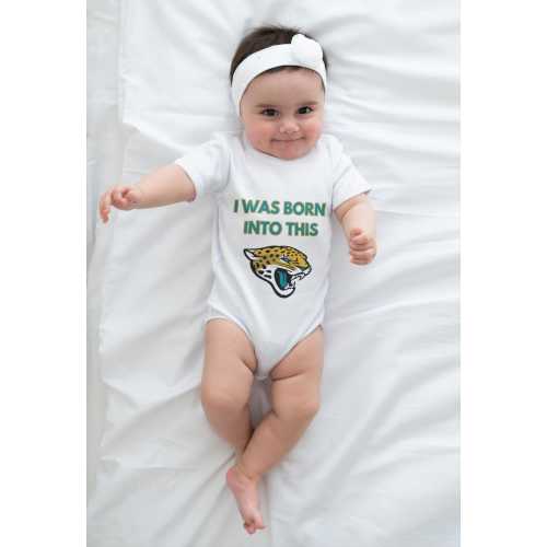 Jacksonville Jaguars Baby Onesie - 'I Was Born Into This'
