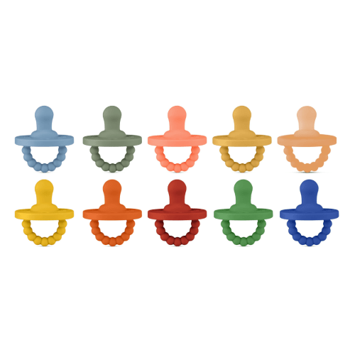 Cutie PAT Flat (0m+) Pacifier Value 10 Packs