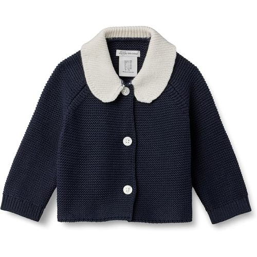 Amazon Essentials x Sofia Grainge Unisex Toddlers and Babies' Peter Pan Collar Sweater Jacket