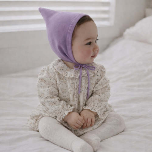 Organic cotton Pixie Bonnet Hat – Olive and Cradle
