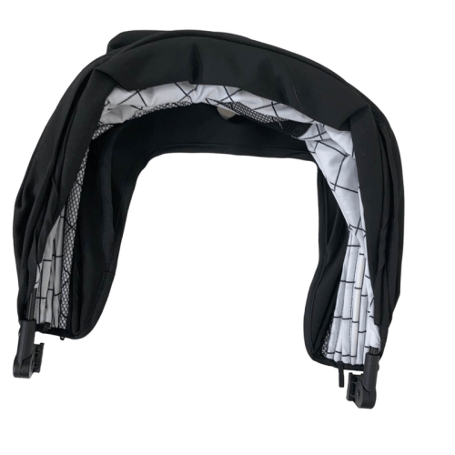 Mockingbird Extendable Canopy 2.0, Black, Windowpane
