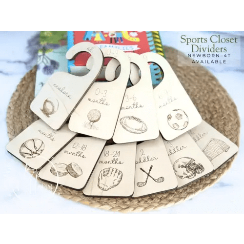 Sports Baby Closet Dividers