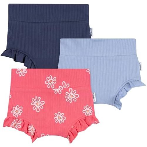 Gerber Baby Girls' 3-Pack Bubble Shorts
